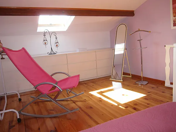 Chambre d'hôtes Albi - vue de la chambre